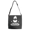 train insaiyan (2) Adjustable Strap Totes