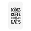 read books drink coffee eat chocolate pet cats iPhoneX