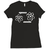 lost electron Ladies Fitted T-Shirt