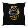 school of espionage Throw Pillow