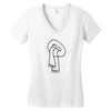 PRAY TO GOD Women's V-Neck T-Shirt