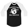 the rotation of the earth 3/4 Sleeve Shirt