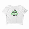 its marching band season green Crop Top