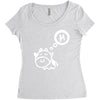 cow says mu Women's Triblend Scoop T-shirt