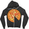 pizza dad Zipper Hoodie