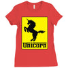 unicorn Ladies Fitted T-Shirt