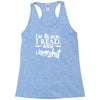 i'm black i read and i know Racerback Tank