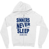 official t shirt mens you me at six sinners never sleep big all sizes Zipper Hoodie