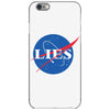 lies nasa logo iPhone 6/6s Case
