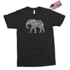 elephant filled pattern cool Exclusive T-shirt