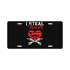 i steal heart valentin day License Plate