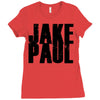 jake paul bl Ladies Fitted T-Shirt