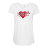 FAHRIE77 Maternity Scoop Neck T-shirt
