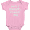 inhale confidence exhale doubt Baby Onesie