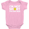 small tiny little shorty person gift tee Baby Onesie