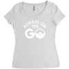 always on the go Women's Triblend Scoop T-shirt