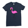 animal pink Ladies Fitted T-Shirt