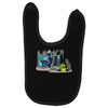 mutant invader Baby Bibs