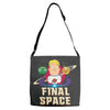 Final Space Adjustable Strap Totes