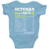 October Girl Facts Libra Baby Onesie