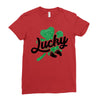 Lucky Irish Baby Ladies Fitted T-Shirt