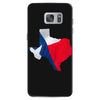 Eroded Texas Map With Flag Samsung Galaxy S7