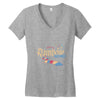 rainbow road Women's V-Neck T-Shirt