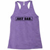 just dab border Racerback Tank