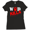 wod killa Ladies Fitted T-Shirt