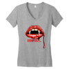 VAMPIRE Women's V-Neck T-Shirt