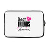 best friends forever Laptop sleeve