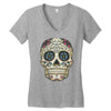 sugar skull Women's V-Neck T-Shirt