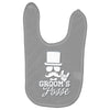 groom's posse Baby Bibs