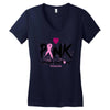 pink spread the hope Women's V-Neck T-Shirt