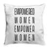 empowered women 3 Throw Pillow
