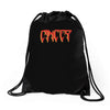 cancer logo Drawstring Bags