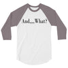 and what 3/4 Sleeve Shirt