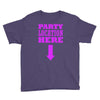 party location here Youth Tee