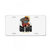 go big License Plate