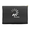 buffering  funny retro loading computer console fashion party Accessory Pouches