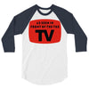 as seen in front of the the tv 3/4 Sleeve Shirt
