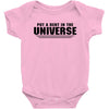 Put A Dent In The Universe Baby Onesie