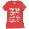 j ai une fille magnifique Ladies Fitted T-Shirt