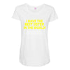 best sister crazy scarry Maternity Scoop Neck T-shirt