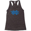 paradise garage sign Racerback Tank