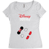 Disney Squad Girl Women's Triblend Scoop T-shirt