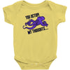 octopi my thoughts Baby Onesie