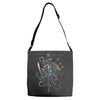 ninja aliens Adjustable Strap Totes