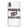progress not perfection iPhoneX