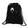 ice and fire Drawstring Bags